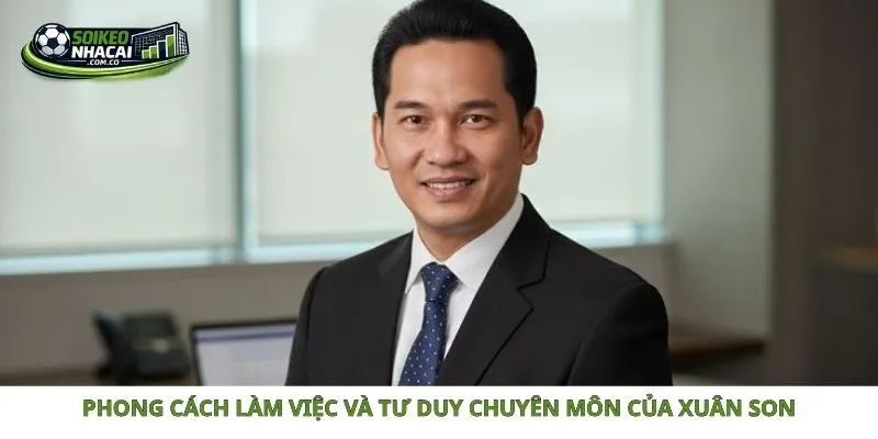 Phong cách làm việc và tư duy chuyên môn của Xuân Son